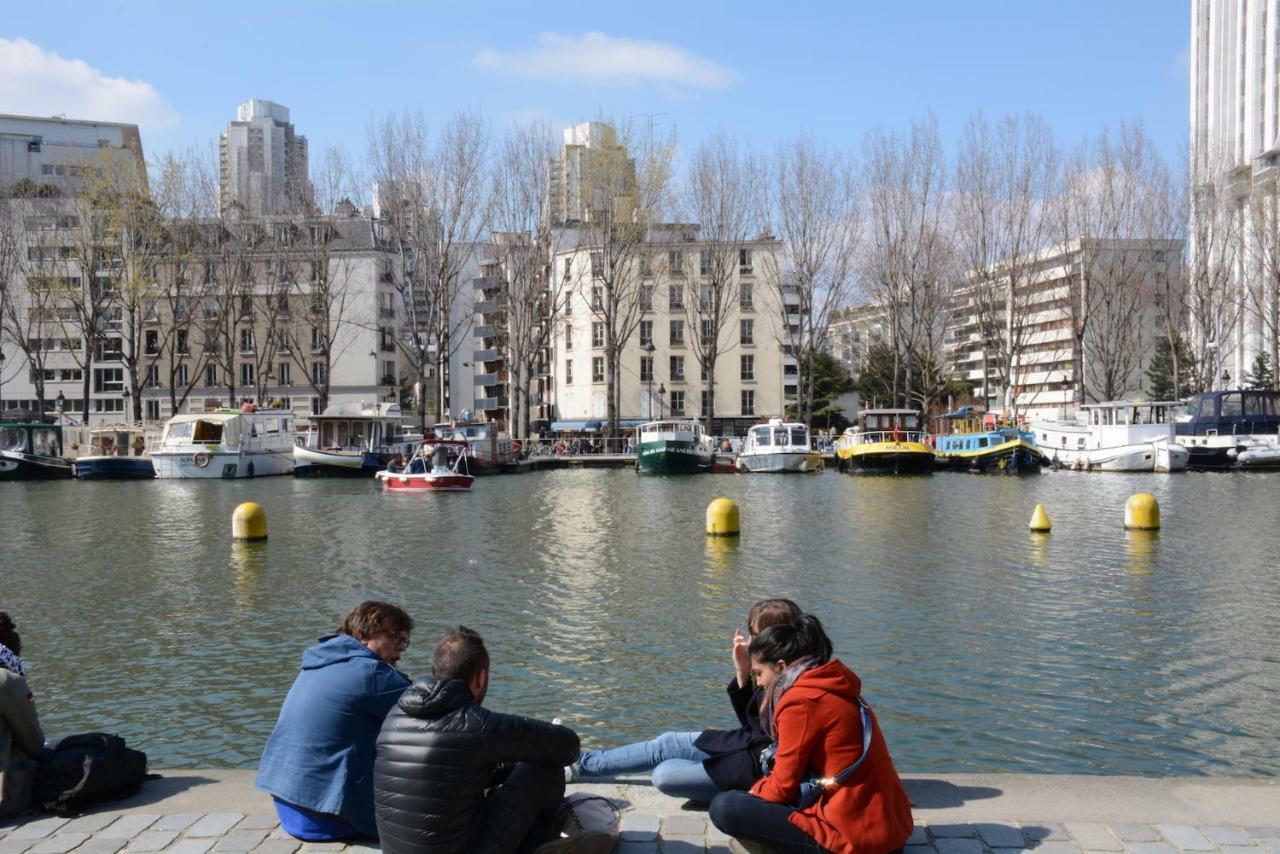 شقة باريس  في Quai De La Seine المظهر الخارجي الصورة