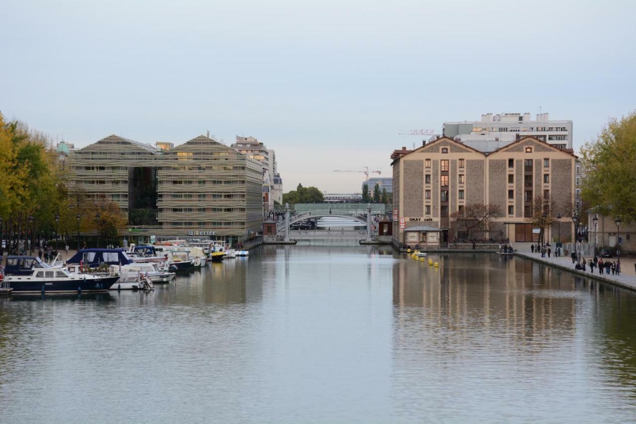 شقة باريس  في Quai De La Seine المظهر الخارجي الصورة