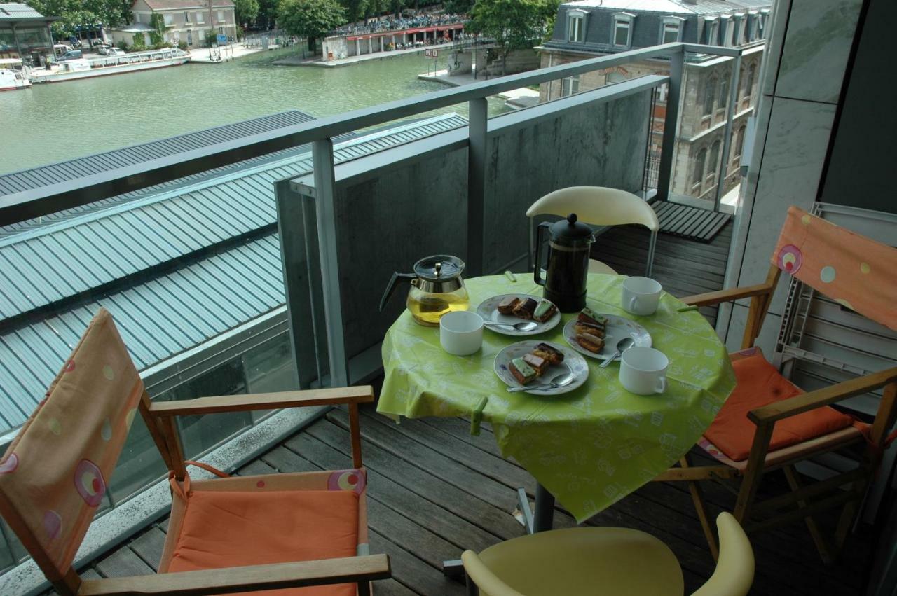 شقة باريس  في Quai De La Seine المظهر الخارجي الصورة