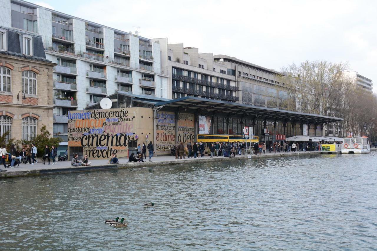 شقة باريس  في Quai De La Seine المظهر الخارجي الصورة